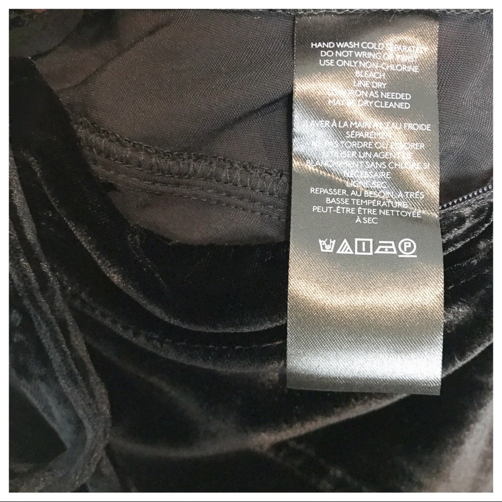 Free People Black Velvet Strappy Back Jumpsuit - Picture 11 of 13
